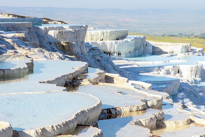 Full Day Pamukkale and Hierapolis Tour from Izmir - Walking Among the Travertine Pools
