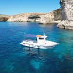 Full Day Private Boat Charters Malta: Blue Lagoon, Comino & Gozo - Exploring Crystal Lagoon: Swimming in Nature’s Glass