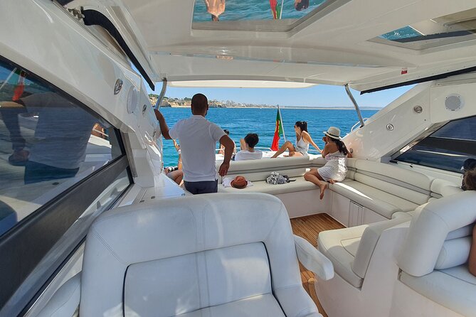 Full-Day Private Cruise in the Algarve Coast by Luxury Yacht - Cruise in Style on a 55-Foot Luxury Yacht