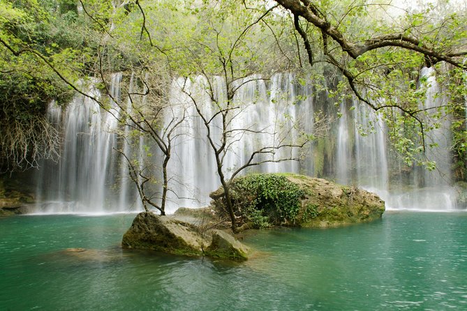 Full-Day Tour of Kursunlu Waterfalls, Aspendos, and Ancient Ruins of Side From Alanya - Visiting Kursunlu Waterfalls: Nature’s Tranquil Cascade