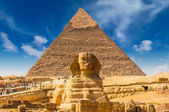Full day tour to Giza Pyramids, Memphis, Sakkara & Dahshur with private guide - Visiting the Great Pyramid of Cheops (Khufu)