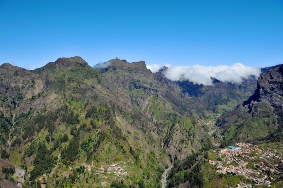 Funchal: Eira do Serrado Nun´s Valley viewpoint tuk tuk Tour - The View at Eira do Serrado: A Mountaintop Marvel