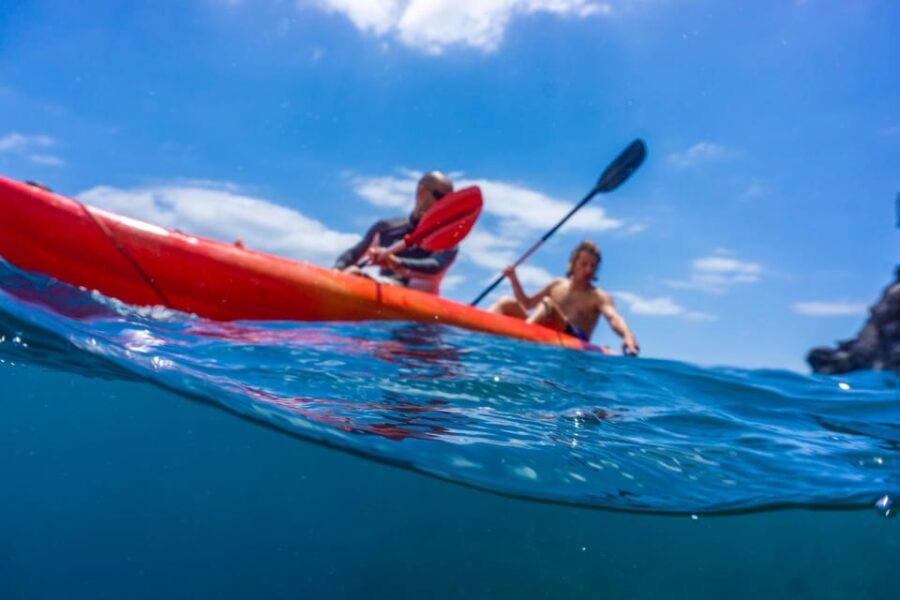 Funchal: KAYAK Rental or Guided tour with snorkeling - Starting Point at Madeira Divepoint Inside Pestana Carlton Hotel