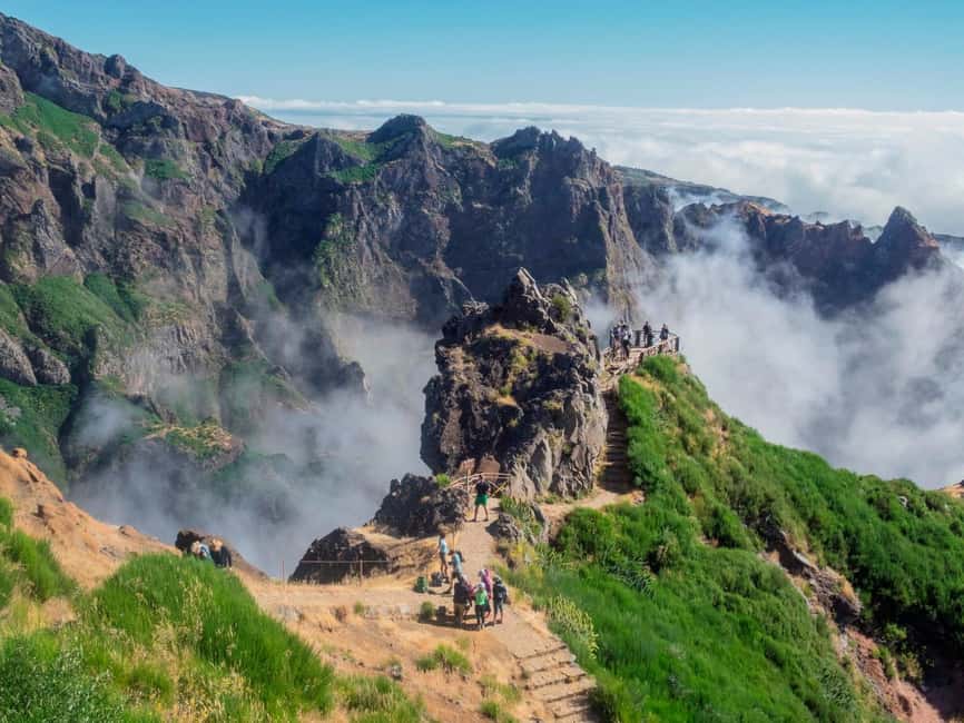 Funchal: Transfer to PR1 Pico do Arieiro & Pico Ruivo Trail - How the Self-Guided Trek Works