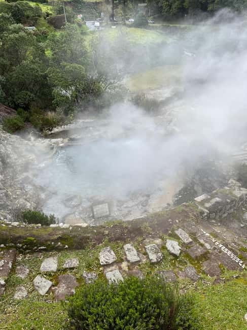 Furnas: Tea Plantation and Hot springs Tour - Starting Point and Tour Duration