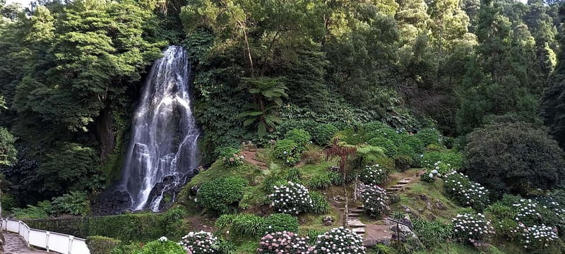 Furnas Volcano: Full Day Tour, Hot Springs & Waterfalls - Exploring the Ribeira dos Caldeirões Natural Park and Its Waterfalls