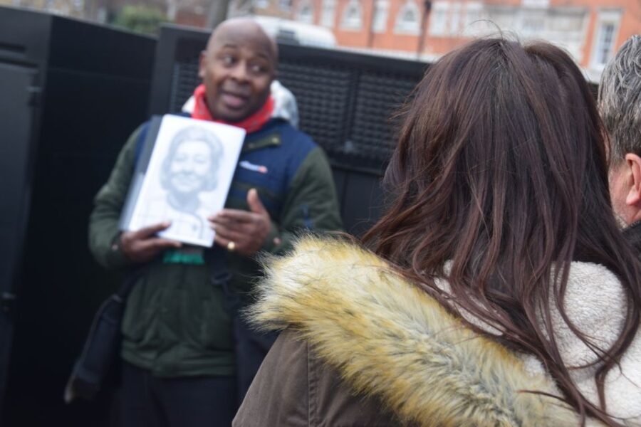Gangster London Walking Tour with Actor Vas Blackwood - Vas Blackwood Brings East End Crime Stories Alive