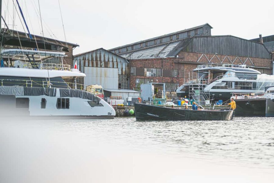 Gdask: Shipyard and Port Cruise with Pierogi Tasting - Starting Point at the Imperial Dock