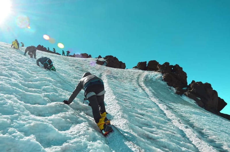 Georgia: climbing mount Kazbegi - From Stepantsminda to the Base of Mount Kazbegi