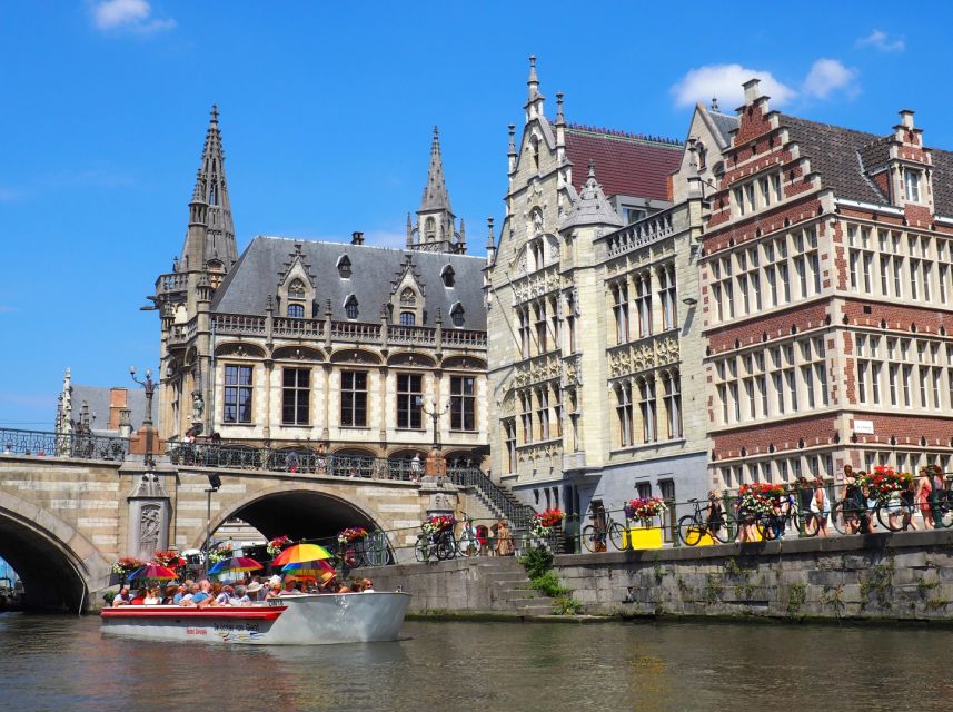 Ghent: 40 Minute Medieval Center Guided Boat Tour - Navigating Ghent’s Medieval Harbor and River Leie