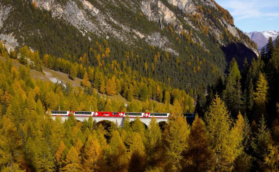 Glacier Express: Scenic routes between St. Moritz & Zermatt - The Route: From St. Moritz to Zermatt or Vice Versa