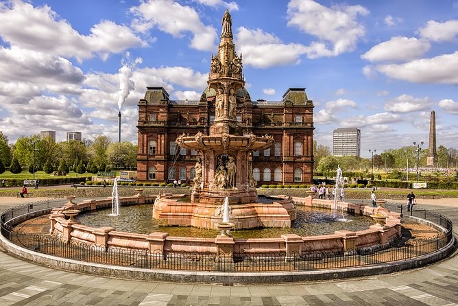 Glasgow Airport Transfer: Glasgow Airport GLA to Glasgow City in Luxury Van - Spacious, Clean, and Disinfected Luxury Vans