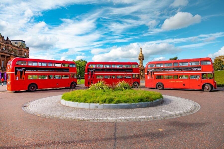 Glasgow: Vintage Bus Tour with Afternoon Tea or Gin - Discover Glasgow’s Iconic Landmarks from the Bus