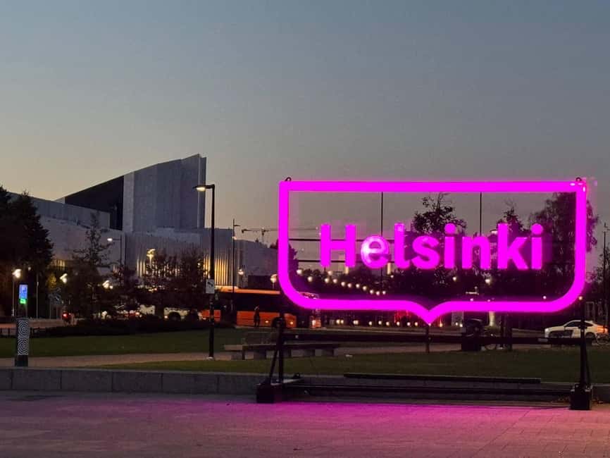 Glorious Helsinki Illuminated: Private Evening Driving Tour - Visiting Senate Square and Helsinki Cathedral at Night