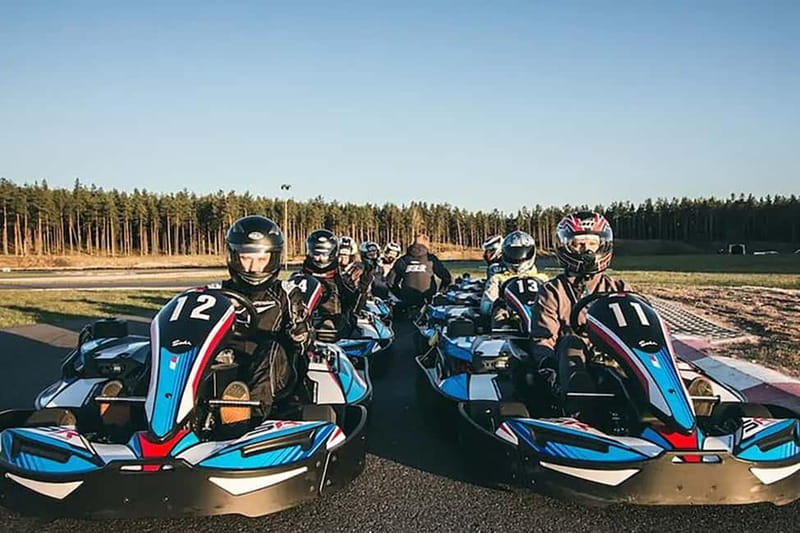 Go Kart Ride Experience in Riga Latvia - The Riga Karting Track: The Largest and Most Up-to-Date in the Baltic States