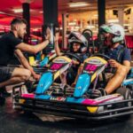 Gokart experience at Woop! karting - the fastest attraction - The Track: Multilevel with LED Lighting