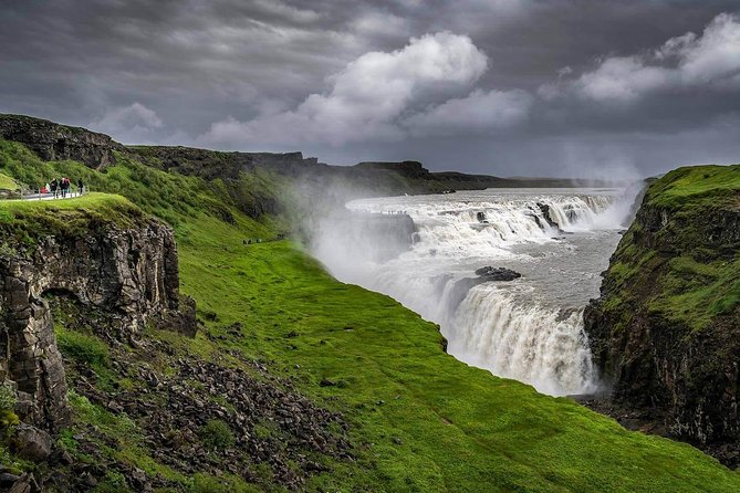 Golden Circle and Sky Lagoon Geothermal Spa Tour from Reykjavik - Gullfoss: Iceland’s Powerful Waterfall