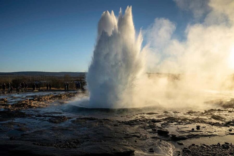 Golden Circle Tour with Brúarfoss, Faxafoss and Fontana Spa - Convenient Pickup and Comfortable Transport