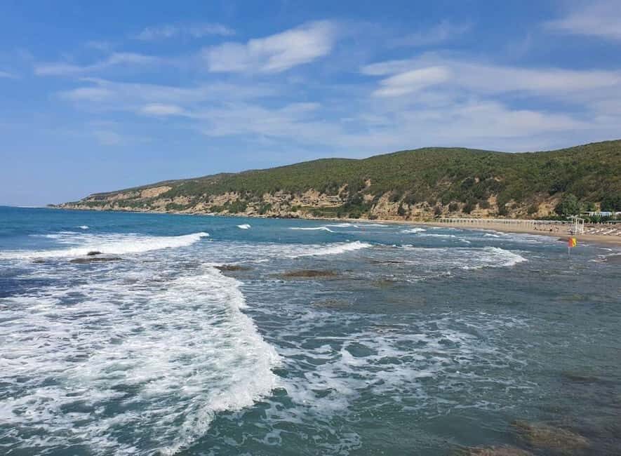 Golem/Durrës: Generals Beach Day Trip with Pickup - Arrival at the Secluded Generals Beach