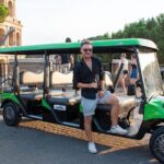 Golfcart adventure in Rome - The Majestic Piazza Venezia and the Vittoriano