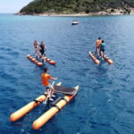 Golfo Aranci: Hydrobike Experience with Aperitif & Dolphins - Riding the Hydrobike: Easy, Fun, and Stable