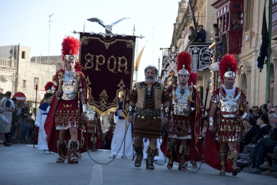 Good Friday Easter Procession with Commentary and Transport - The Significance of the Zebbug Procession on Good Friday