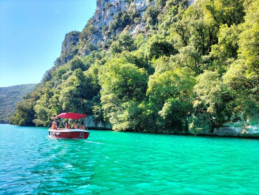 Gorges du Verdon: Lavenders, Canyon Boat Picnic & Villages - The Electric Boat Ride in the Gorges du Verdon