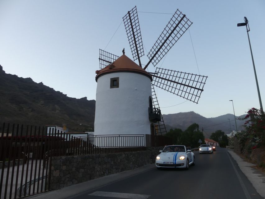 Gran Canaria : West coast Cabrio Sunset - Exploring Mogán and Its Famous Windmill