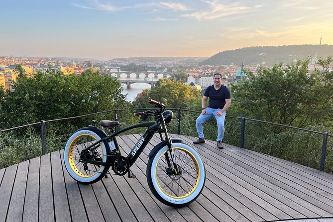 Grand City Tour of Prague on Retro Styled E-Bike - Meeting at the Heart of Prague’s Old Town
