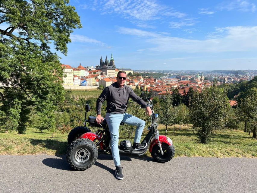Grand City Tour on Electric Trike in Prague - Live Guided - From the Wenceslas Square to the Old Town Square