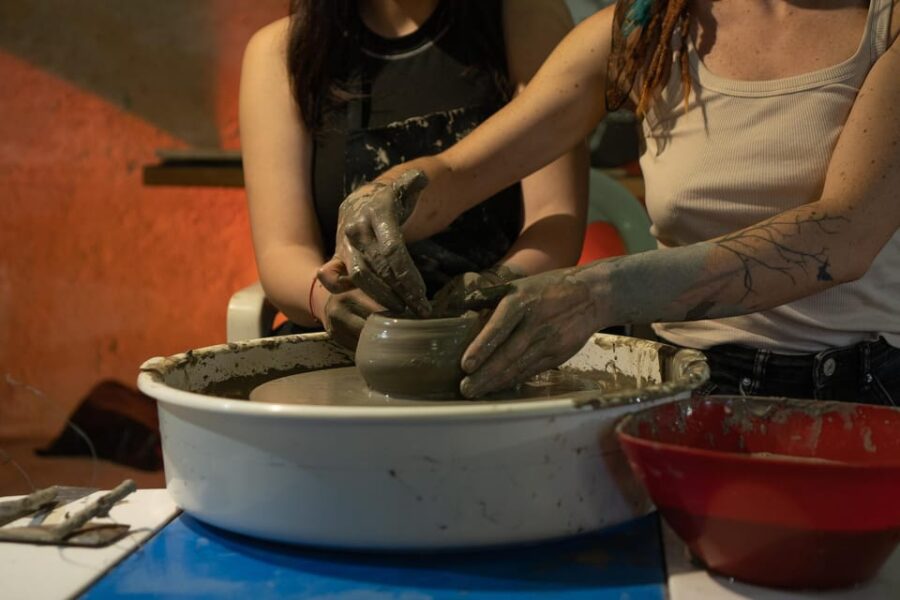 Grottaglie: Shaping Clay Dreams with a Ceramist - The Historic Underground Oil Mill Setting in Grottaglie