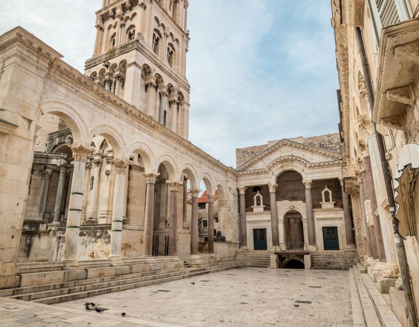 Group Walking Tour - Split Old City Diocletian's Palace - Walking Through Peristyle Square and Its Ancient Roots