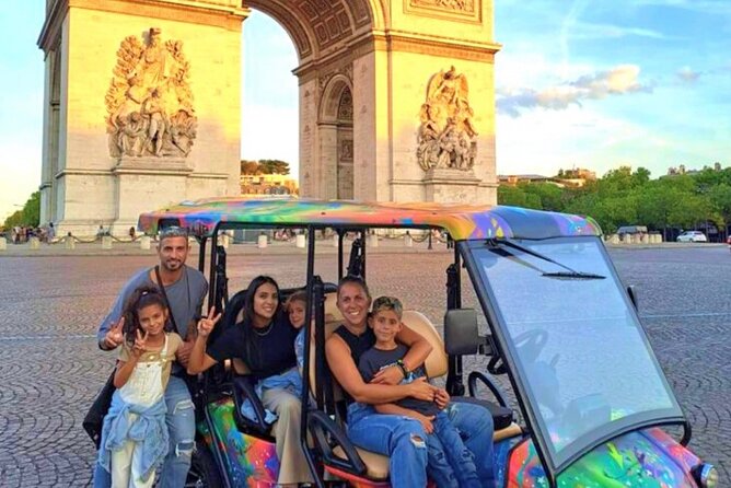 Guided and Private Tour of Paris by Golf Cart - The Arc de Triomphe and Napoleon’s Symbolic Site