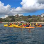 Guided kayak tour of Santander Bay with a tour guide. - The Iconic Magdalena Park and Its Palace