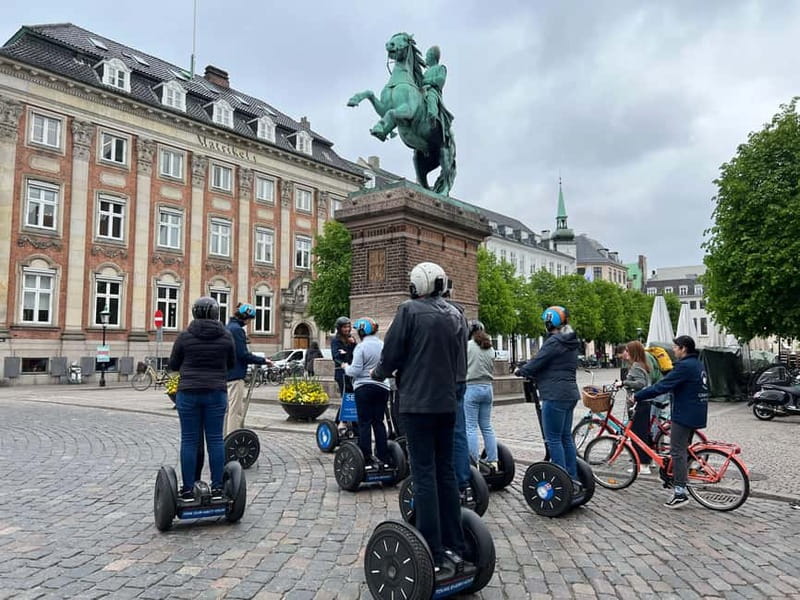 Guided SegwayTour of Copenhagen - 1 hour guided Tour - Starting Point at Nikolaj Plads 34 in Copenhagen