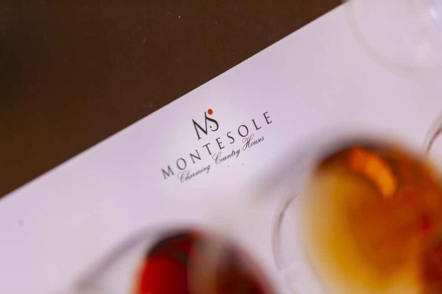 Guided tasting of Sicilian wines in Montesole - Scenic Setting with Stunning Sea Views at Montesole