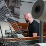 Guided tour of our textile laboratory and practical test - Exploring the Loops, Warping, and Pattern Cards