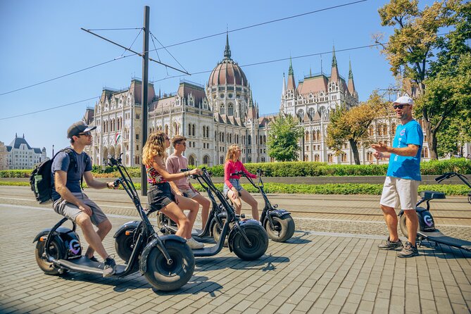 Guided Tours in Budapest on MonsteRoller e-Scooter - The Experience at Each Stop