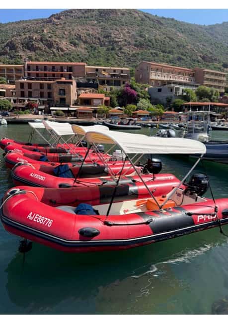 Gulf of Porto: Boat rental without a license - Discover the Calanques de Piana in a Half-Day Rental