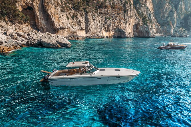 Half day around Capri by Itama 38 speedboat - Luxury and Practicality: What’s Included and What’s Not