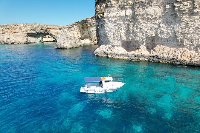 Half Day Blue Lagoon, Comino, Gozo and Malta Private Boat Trip - Visiting the Crystal Lagoon in Comino