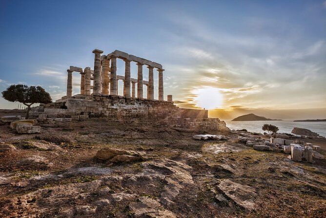 Half day Cape Sounion Sunset Views at the Poseidon Temple Tesla - Luxurious Tesla Transportation with Scenic Views Along the Athens Riviera