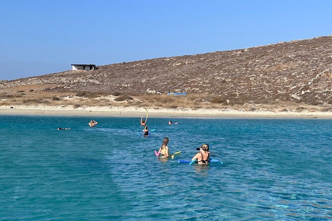 Half-Day Private Cruise with Kaiki around Mykonos - The Charm of a Restored Antique Boat with Modern Comforts