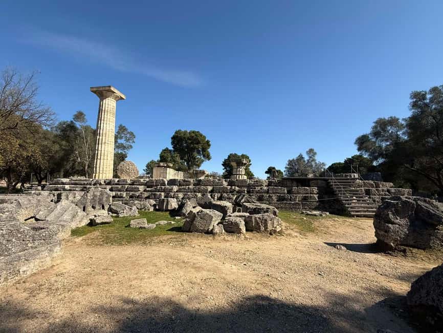 Half Day Private tour from Katakolon to Olympia and Beach - Visiting Olympia’s Ancient Landmarks