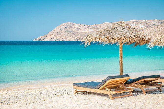 Half Day Private Tour Island with a Local in Mykonos - Quiet Ftelia Beach and the Famous Allemagou Beach Club