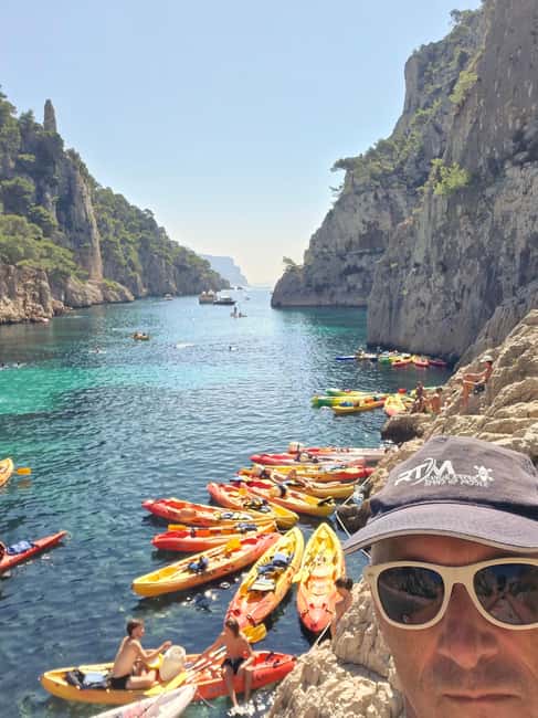 HALF-DAY SEA KAYAKING TRIP IN CASSIS - Start Point Behind the Tennis Courts in Cassis