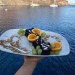 Half-Day Tailor-made Private Catamaran Cruise in Santorini - Exploring the Scenic Route Along Santorini’s Coastline