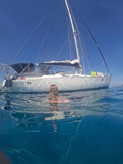 Half Day tour Alghero - 15 m Sailing boat - Discovering Capo Galera’s Stunning Bay