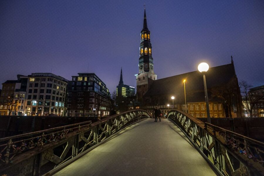 Hamburg: Eerie Speicherstadt Tour - The Starting Point: Meet at St. Catherine’s Church