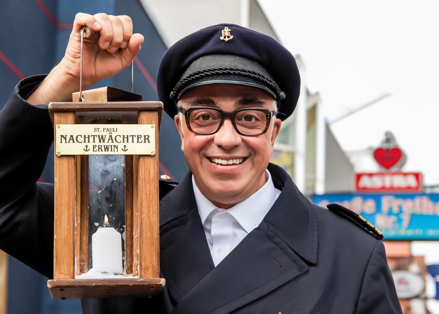 Hamburg: Night Watchman's Tour of St. Pauli in German - Starting Point: The Landungsbrücken Meeting Spot